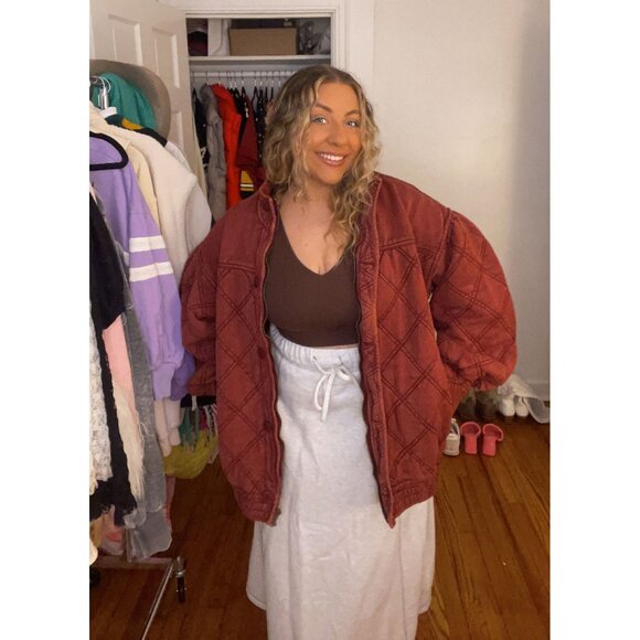 Free People Jackets & Blazers - FREE PEOPLE Juno Jacket / Port